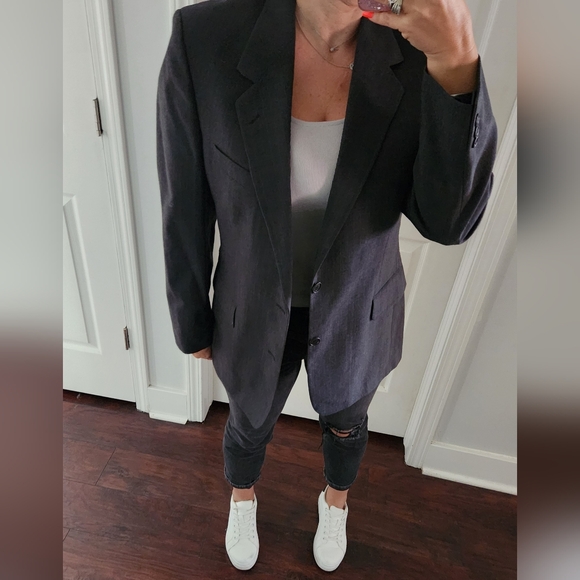 OVERSIZED BLAZER MY BOYFRIEND BLAZER - Picture 9 of 9